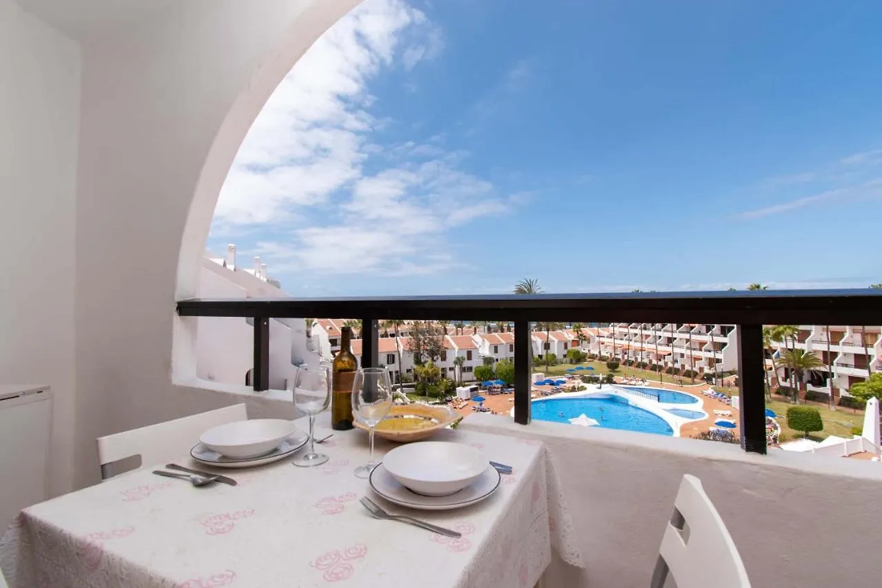 Parque Santiago II 269 - Studio With Sea And Pool Views Playa de las Americas  Apartment